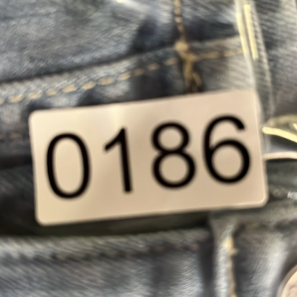 Hudson 28x25 Piper Wide Leg Jean Sky Blossom 0186 light wash low rise - Picture 12 of 12